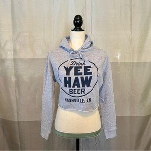 Women’s Yee Haw Crop Hoodie